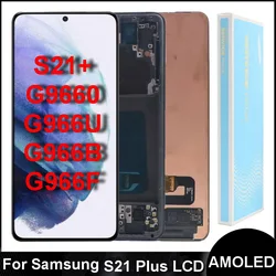 AMOLED For Samsung Galaxy S21+ LCD Display S21 Plus G9960 G996B G996F G966U Lcd Display Touch Glass Screen Digitizer Assembly