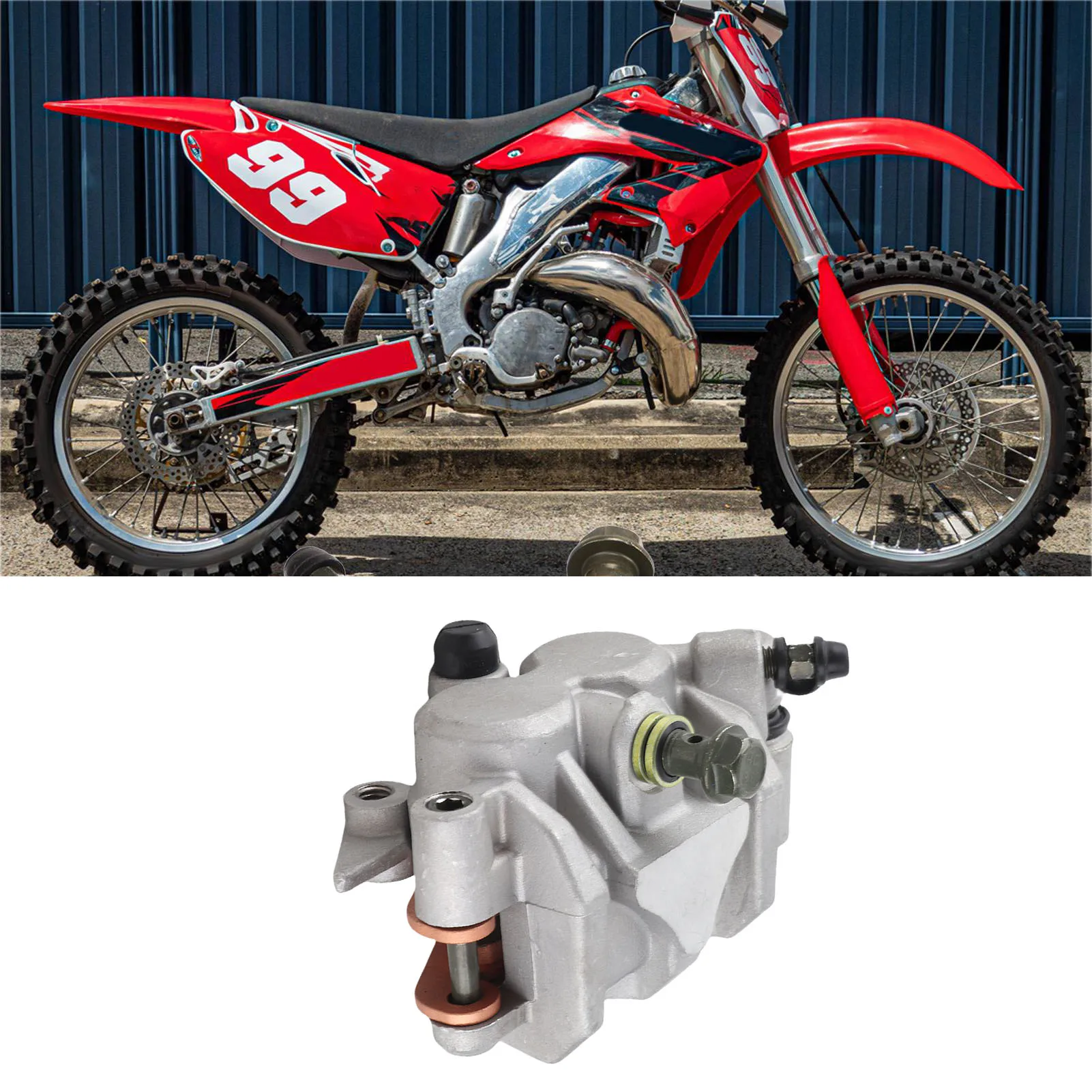 

Передний тормозной суппорт мотоцикла, нижний насос из алюминиевого сплава, главный гидравлический дисковый цилиндр, суппорт для CR125R CRF150F 230F 450R XR