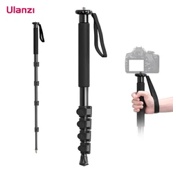 Ulanzi TB12 Metal Tripod Monopod for Camera DSLR Smartphone Monopod Stable and Portable Selfie Stick Hiking Pole Stick