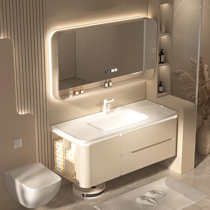Luxury Gadgets Bathroom Cabinet Over Wall Mirror Partitions Toilet Shelves Cupboard Makeup Modern Archivadores Trendy Furniture
