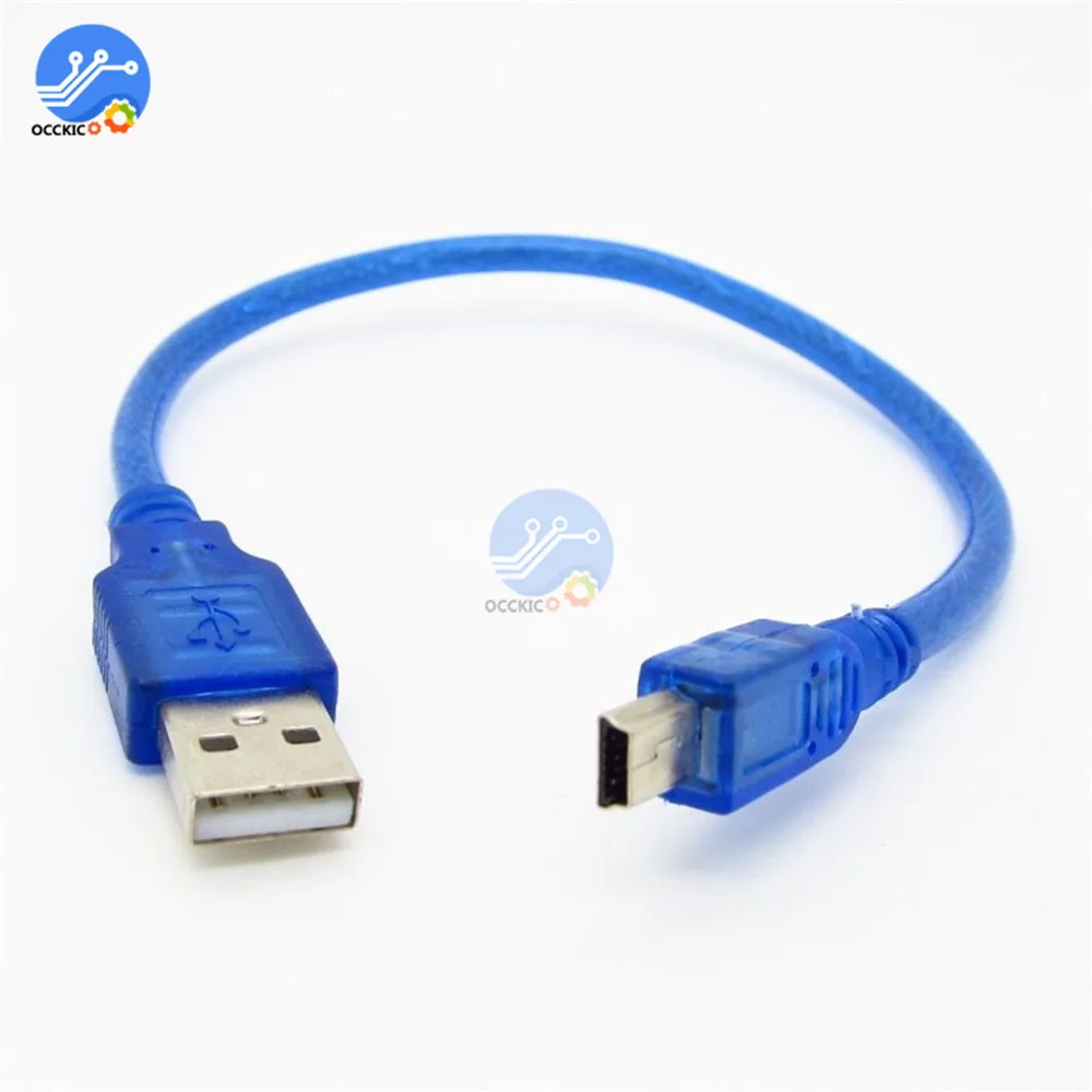 30CM 50CM 100CM Cáp USB USB 5pin T-Đầu T-Cổng Mini 5P 2.0 Cáp Dữ Liệu Cho MP3 MP4 Người Chơi Máy Ảnh Kỹ Thuật Số HDD