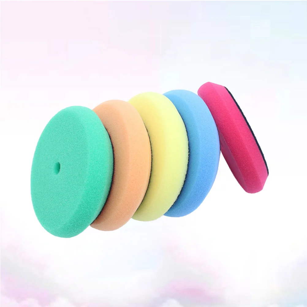 

4 Inch Buffing Sponge Polishing Pad Sealing Wheel for Car Waxing Polishing Finishing Professional Use Buffing Pads Kit