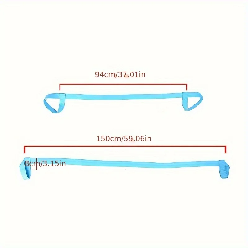 Yoga Straps Exercise Mat Straps Rope Two Way Elastic Yoga Straps Cotton Yoga Mat Strap