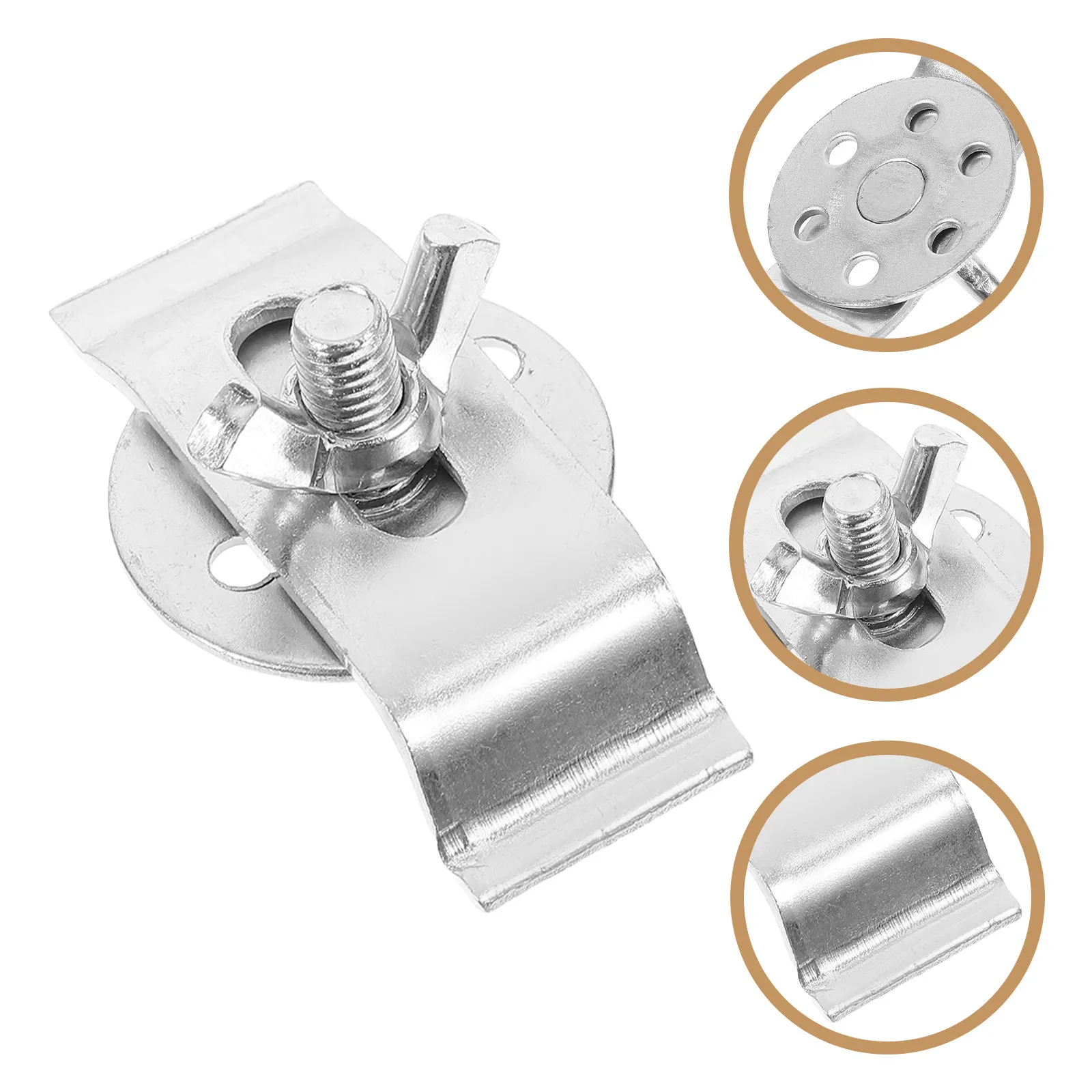 

12Sets Undermount Sink Clips Kitchen Sink Brackets Support Clamp Wash Basin Repair Kit Sturdy Metal Mounting Hardware