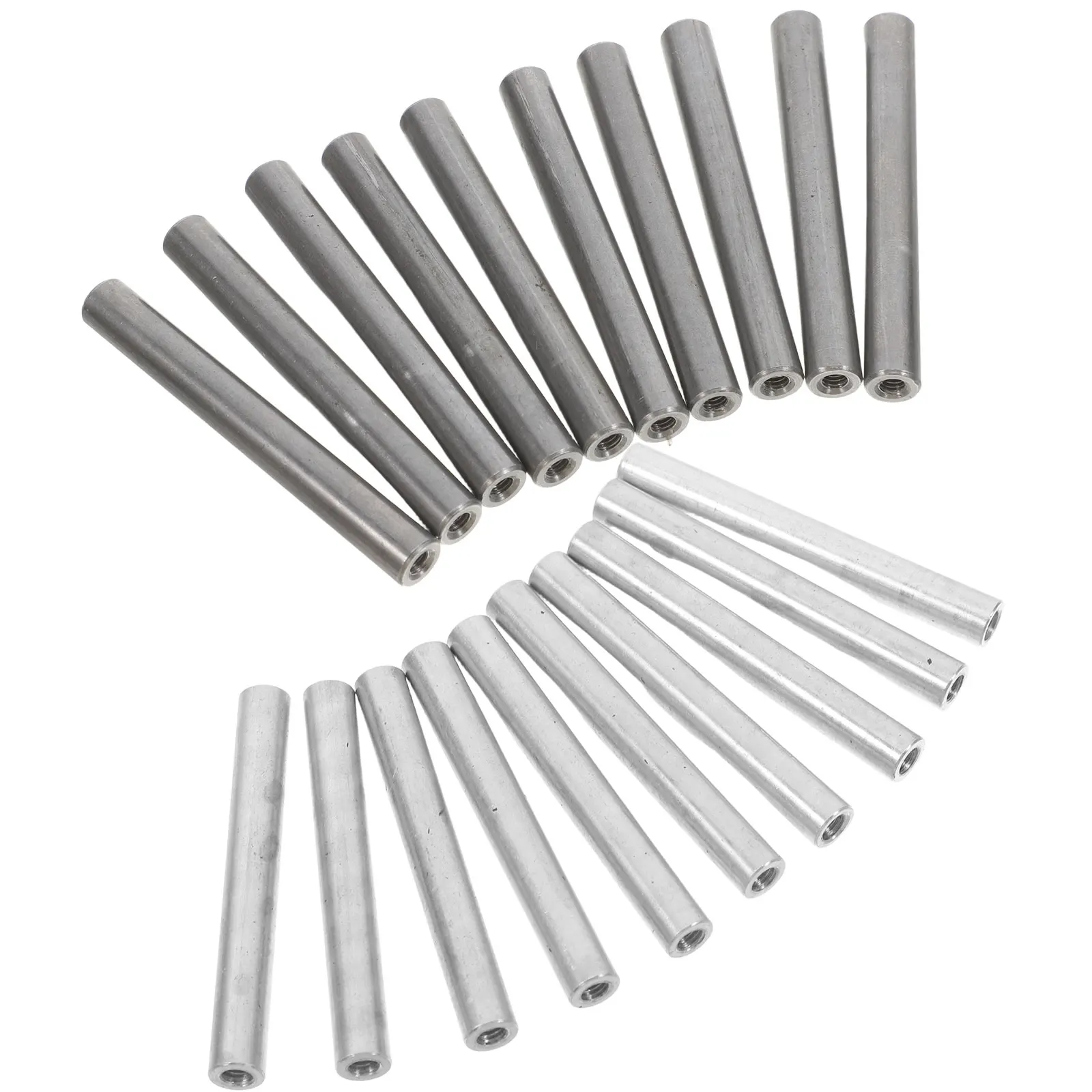 

20pcs Electrolyzer Iron Rod Aluminum Rod for Water Testing Analysis Pool Science Electric Anode Holder Quality