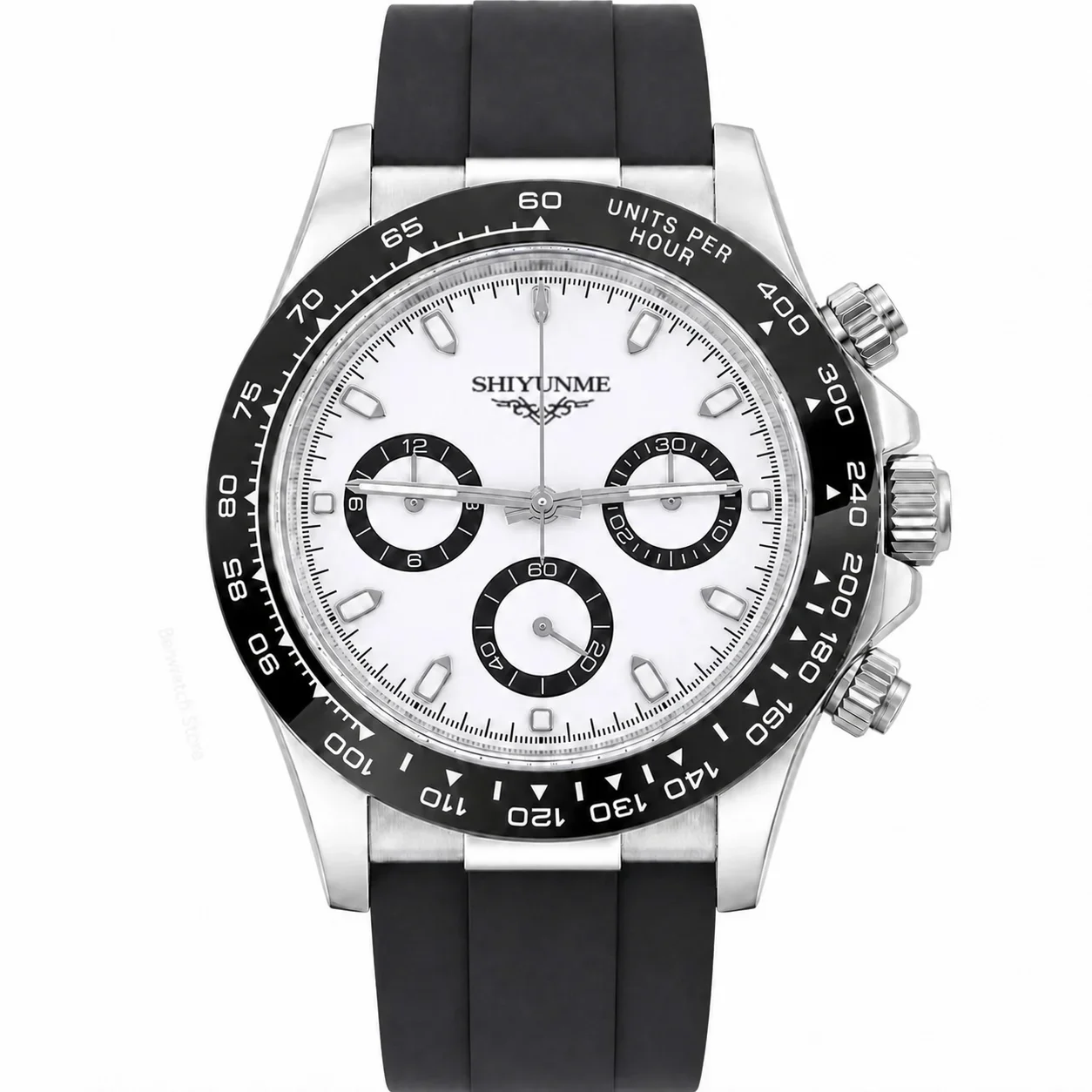 40mm 904L Stainless Steel Automatic Mechanical Men's Watch Dial Collection: World Time, Full Functionality