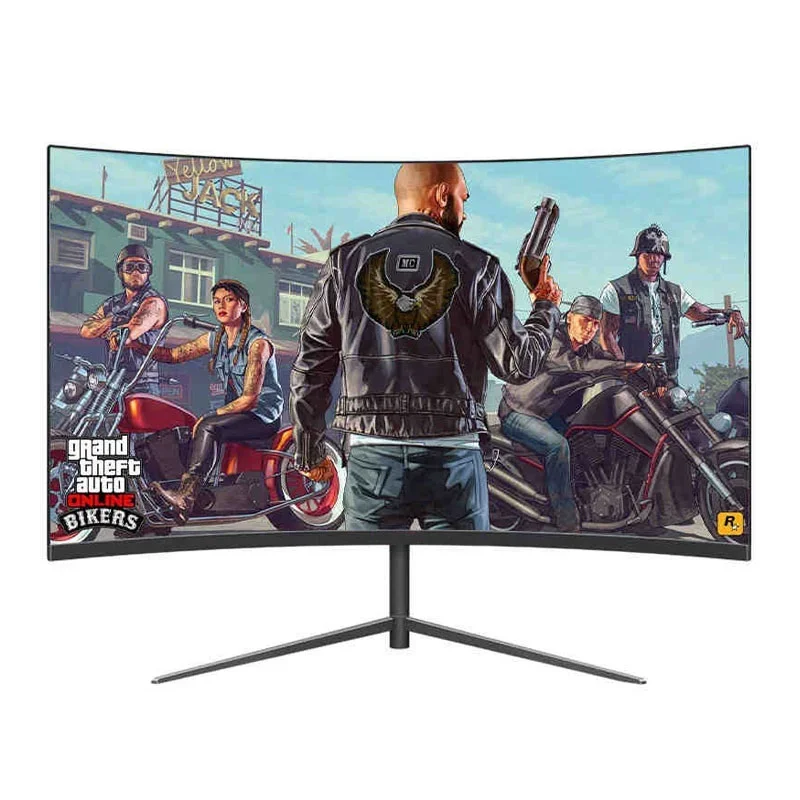 High Quality Factory for 1800r curve mva panel 32 27 24 inch 1080p curved monitor 144 hz sync gaming