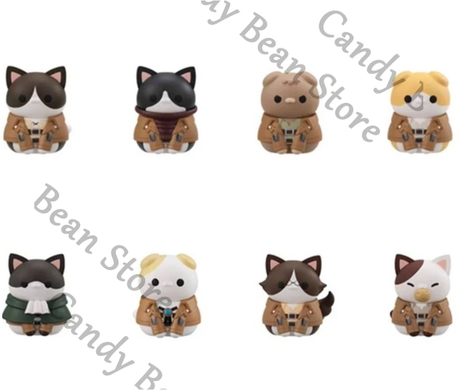 本物のアニメ進撃の巨人エレン・イェーガーサシャ・ブラウス・アーウィン・スミスミカサコスプレ猫ガレージキット漫画フィギュアモデルクリスマス