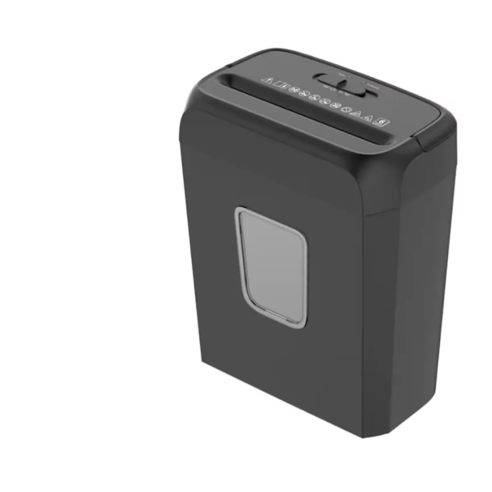 

ZEQUAN офисная корзина для бумаги 14,5 л для домашнего офиса, измельчитель бумаги, машина с электроприводом, 8 листов, емкость 40 минут, работа