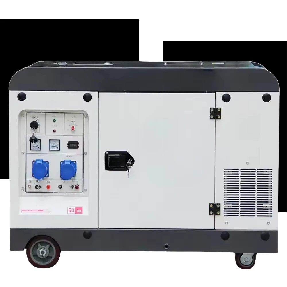 Nice Price 10kva Silent Type 10 Kva Generador De Electricidad 8kw Generator Ats Switch Automatic Transfer
