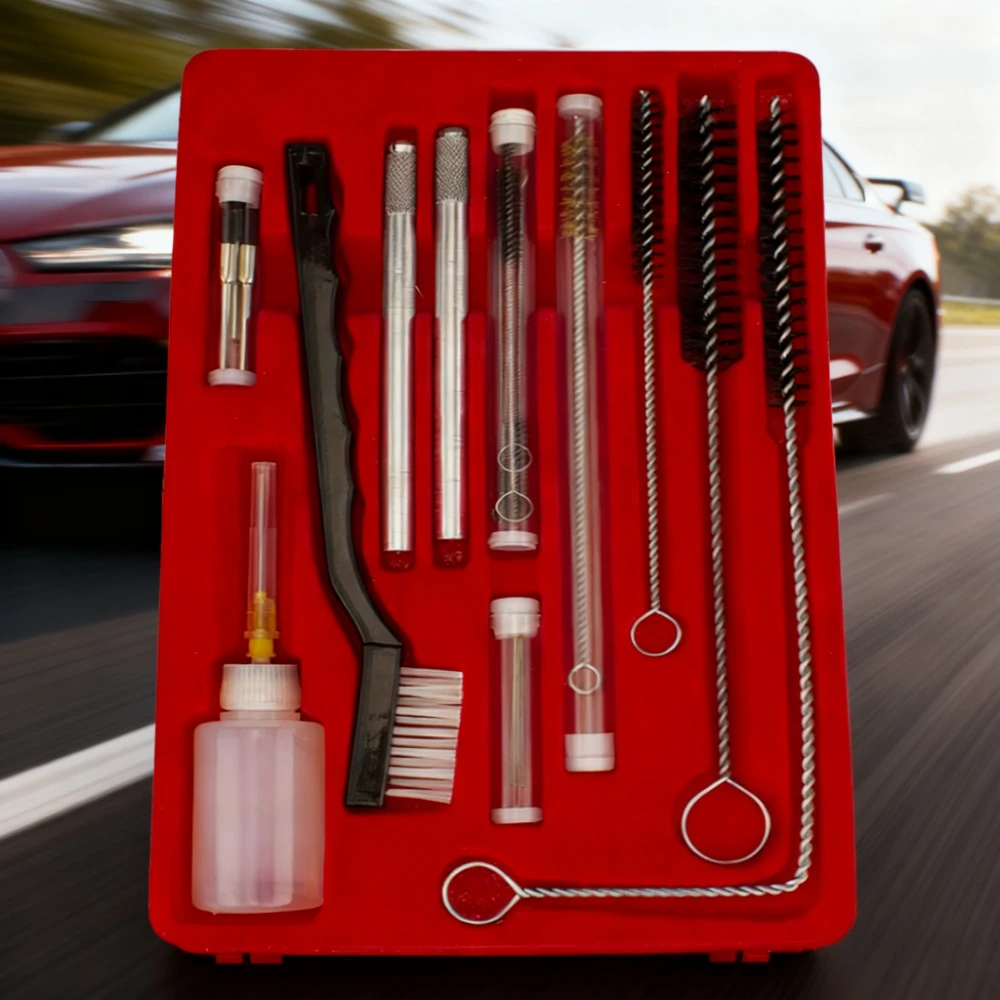 23/17 Uds. Cepillo de limpieza de PISTOLA DE PULVERIZACIÓN profesional Kit de limpieza de PISTOLA DE PULVERIZACIÓN herramientas de limpieza cepillo de pintura aguja de limpieza