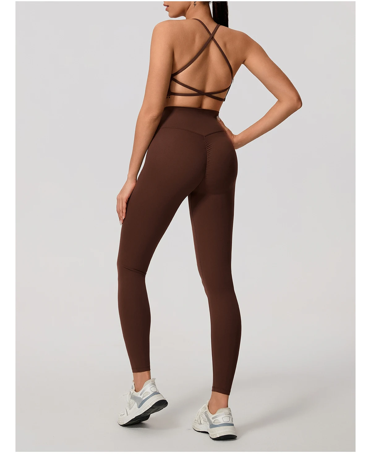 Hearuisavy Sommer Sexy Gym-Top für Damen, Lauf-BH mit Rückenkreuzung, Yoga-BH, Sport-BH, atmungsaktive Push-Up-Unterwäsche, Fitness-Workout-Top – Detail 29