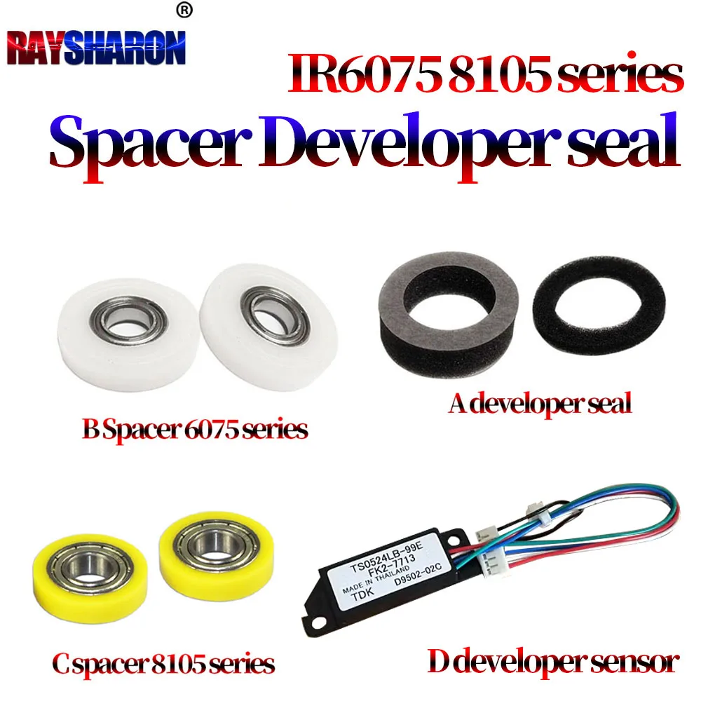 Deverloper Sensor Entrance Seal Spacer RollerFor Canon IR 6565 6575 8105 8095 8085 6065 6075 6265 6275 6555 8295 8285 8205