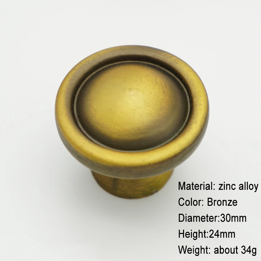 Door Knob Cabinet Furniture Handles for Cabinet Kitchen Cupboard Zinc Alloy Home Drawer DIY Wardrobe Dresser Pulls Knobs image 5