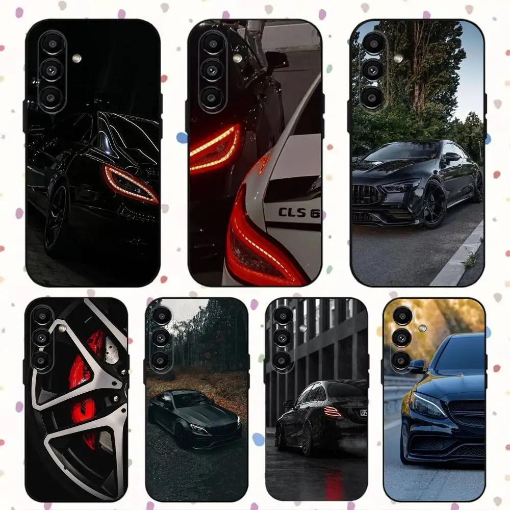 

Car M-Mercedes Cool Phone Case For Samsung S24,S21,S22,S23,S30,Ultra,S20,Plus,Fe,Lite,Note,10,9,5G Black Soft Cover