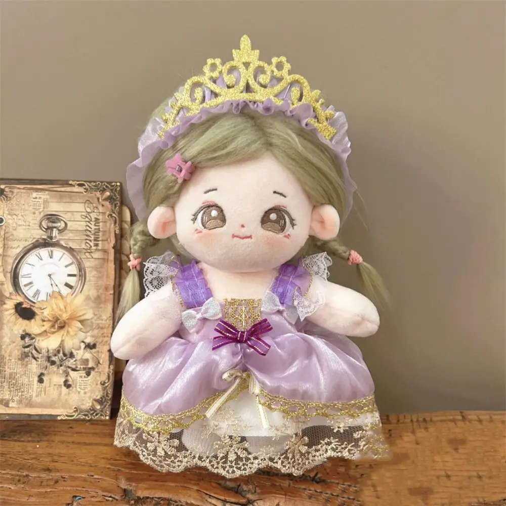 20cm Doll Dress Suit Lace Changing Dress Game Miniature Princess Dress Cosplay Accessories Mini Blouse Pants Suit