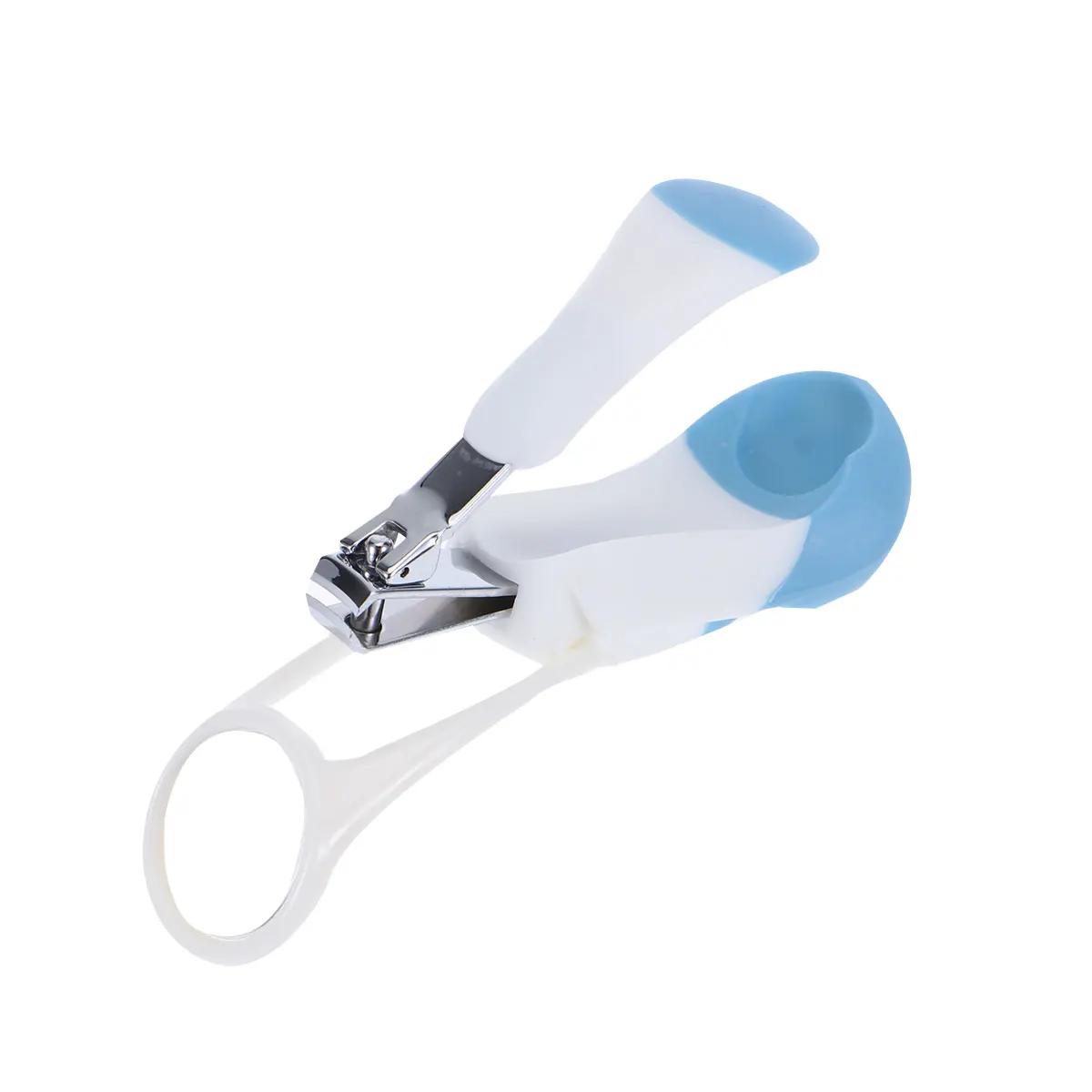 

Baby Nail Scissors Newborn Daily Tools Products Stainless Steel Ergonomic Handle Foldaway Magnifier Long Lasting Nail