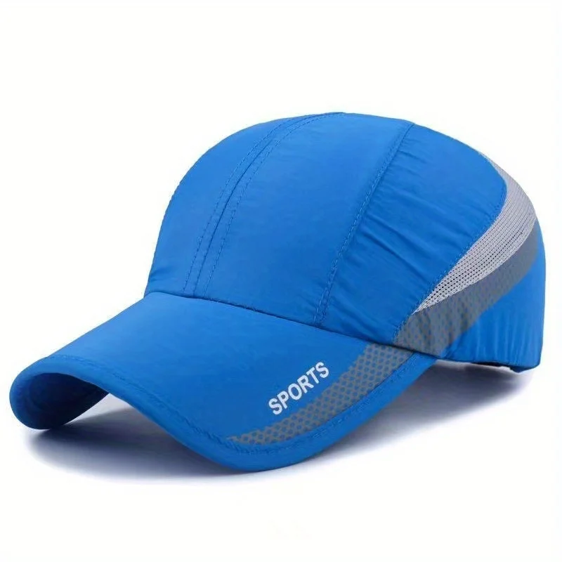 

Breathable Quick-Dry Sun Hat Solid Color Dad Cap Lightweight Packable for Hiking Travel Golf Sports Outdoor