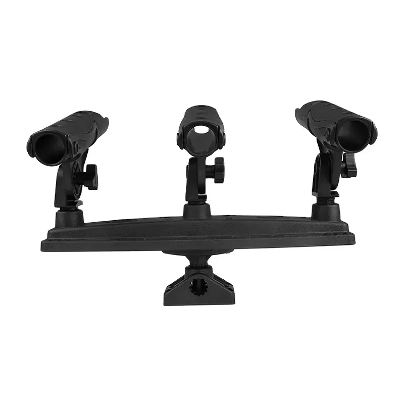 3 Bracket Fishing Rod Holder Marine Boat 360 Degree Adjustable Fishing Rod Holders Kayak Removable Pole Stand Bracket