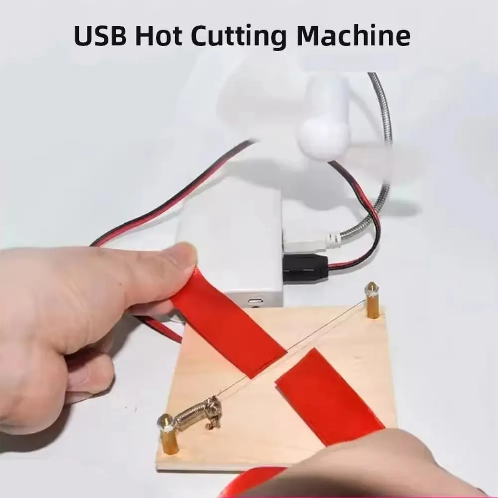 

Mini Thermal Cutting Machine DIY High Temperature Ribbon Webbing Cutting Machine Odorless Reusable