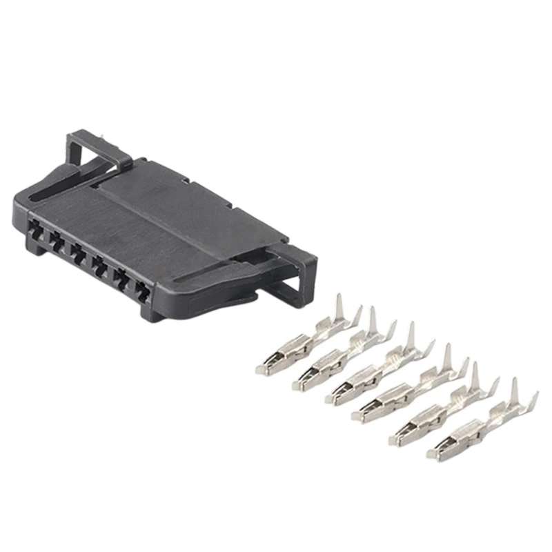6 Pin 1.5 Series Accelerator Pedal Electrical Connector Plug For Automobile Vehicles Plastic Construction 3B0972706