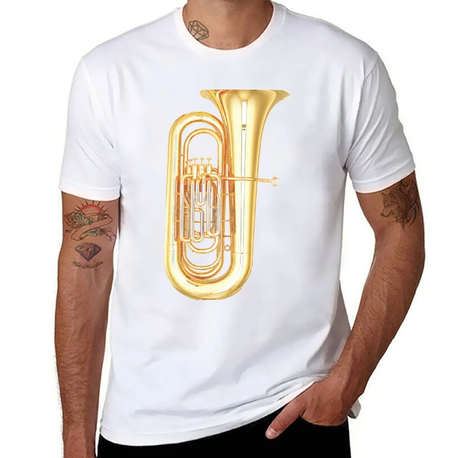 

Tuba Toothpaste T-Shirt t shirt man designer t shirts cotton 100% T-Shirt