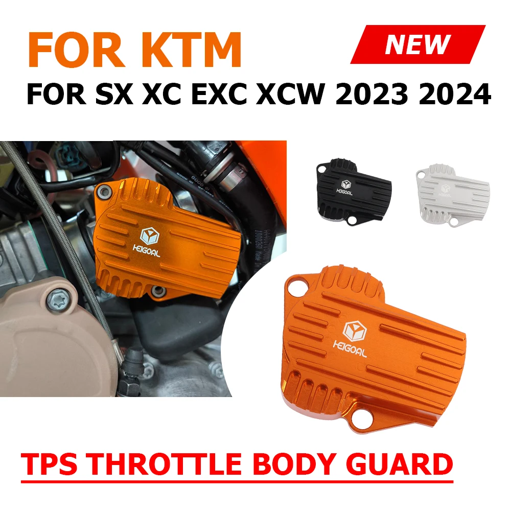 For KTM EXC XCW 300 250 150 2024 TPS Throttle Body Guard For KTM SX XC 125 250 300 2023 2024 Throttle Position Sensor TBI Cover