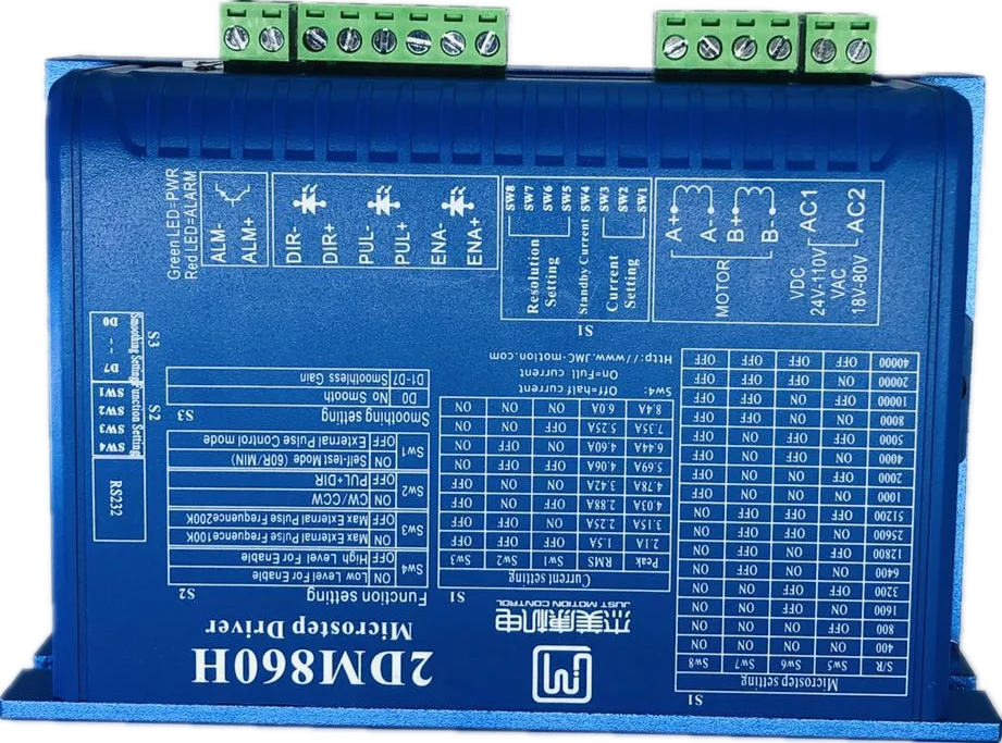 2DM860H Jiemei Kang 86 two-phase stepper motor driver engraving machine DC motor motor controller