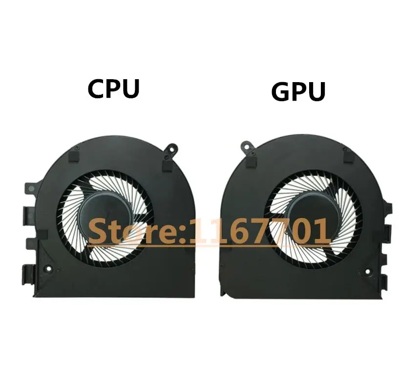 New Original Laptop CPU/GPU Cooler Radiator Heatsink Fan For Razer