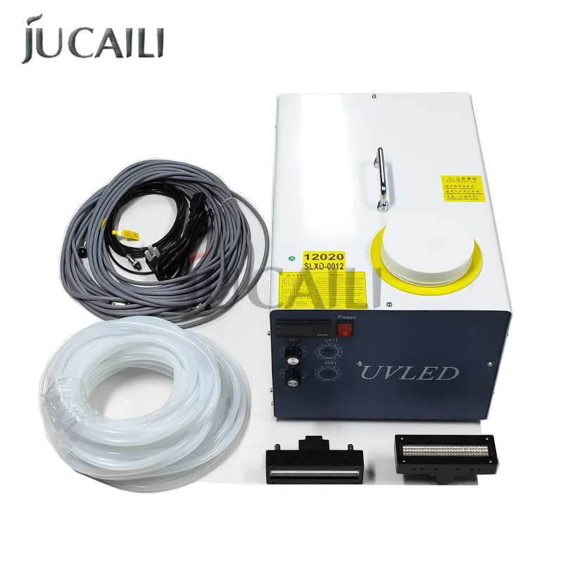 Jucaili Large UV Curing Lamp System With Water Cooling Tank for Hoson xp600/DX5/DX7/I3200 Head Board for UV Printer Curing Light