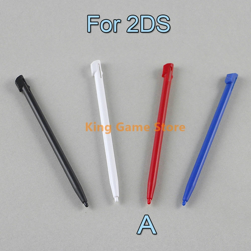 2pcs พลาสติกปากกา Stylus Touch Screen สําหรับ 2DS เกมคอนโซลอุปกรณ์เสริมปากกาหน้าจอสัมผัสสําหรับ 2ds