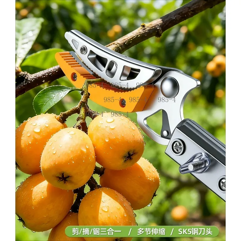 High Altitude Telescopic Picker High Branch Fruit Cutting Scissors