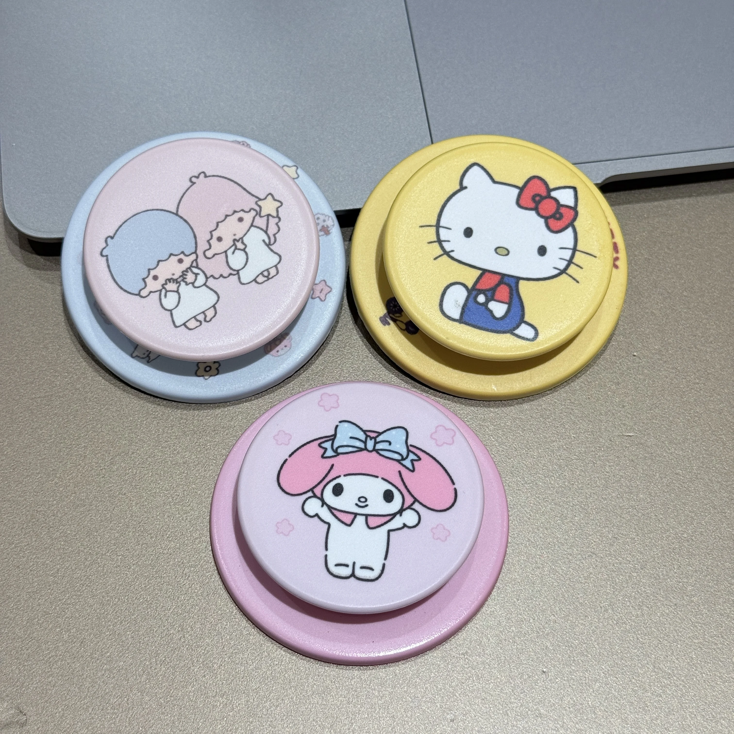 

Sanrio Series For Hello Kitty Melody Little Twin Stars Smartphone Magnetic Mobile Phone Holder Samsung For Magnetic Phone Stand