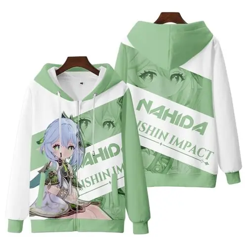 Genshin Impact Nahida 3D Printed Cosplay Hooded Sweatshirt Women/Men Casual Hoodie Harajuku Casual Hoodies Clothes