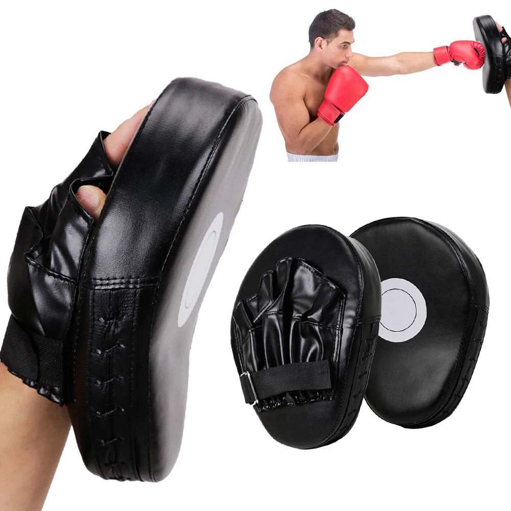 Kickboxing Focus Punching Pad PU Leather Karate Pads Muay Durable Taekwondo Foot/Hand Target for Kicking Boxing Shield Training