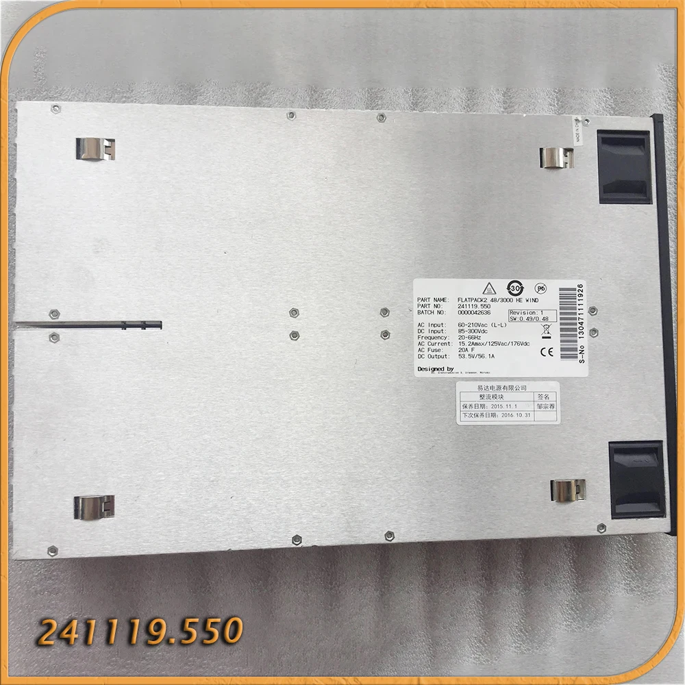 

241119.550 FLATPACK2 48/3000 HE WIND For Eltek Power Supply Module