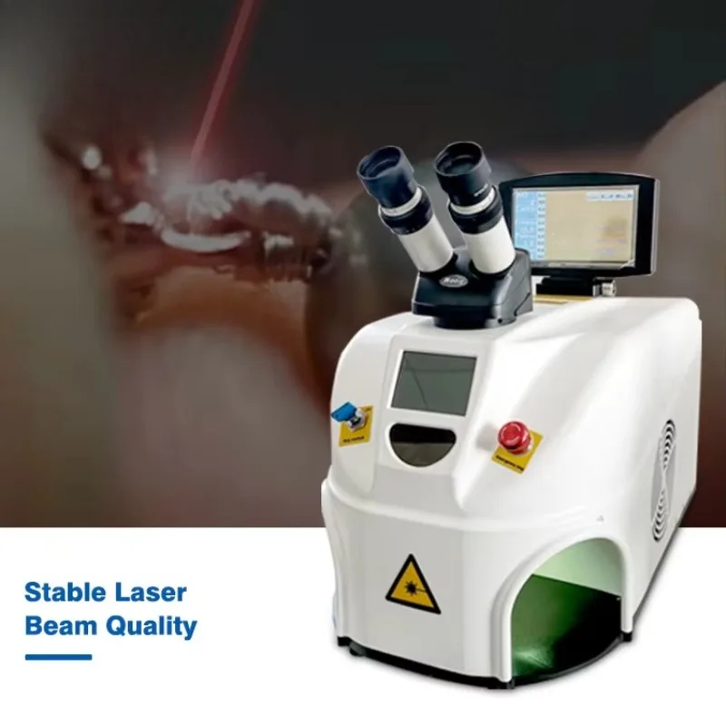 80W Jewelry Laser Welding Machine for Gold Silver Platinum Pearl Welder