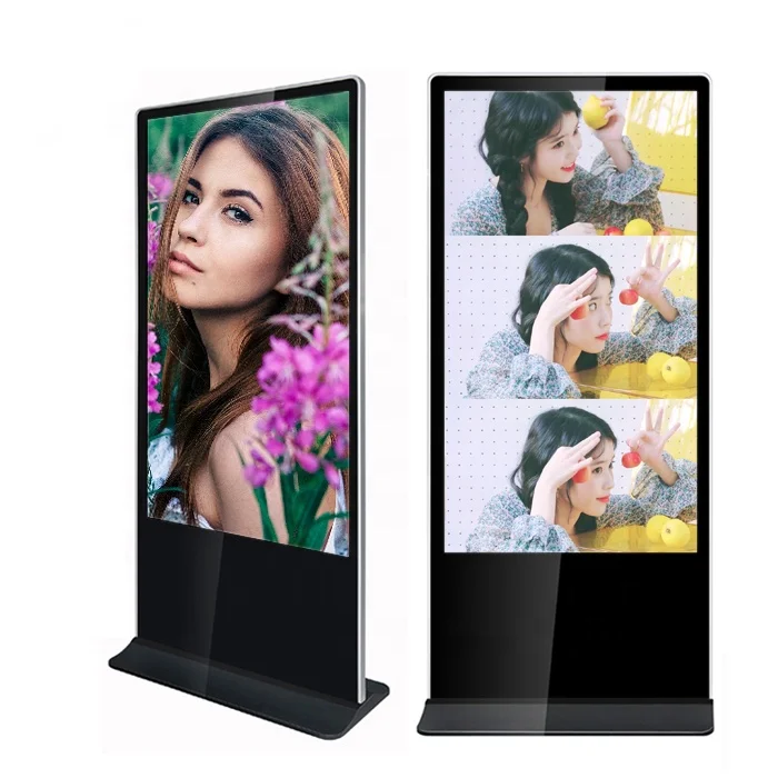 

43inch 49inch 55inch Lcd Stand Alone Totem Advertising Led Screen Player Commercial Digital Signage Displays