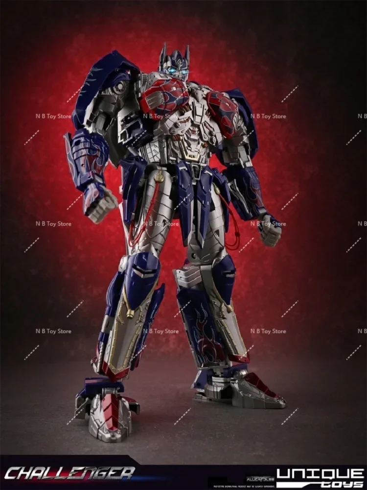 Brinquedos exclusivos OP Color UT R02 R-02 Knight CHALLENGER Transformação Filme 5 Figura de ação Brinquedos colecionáveis