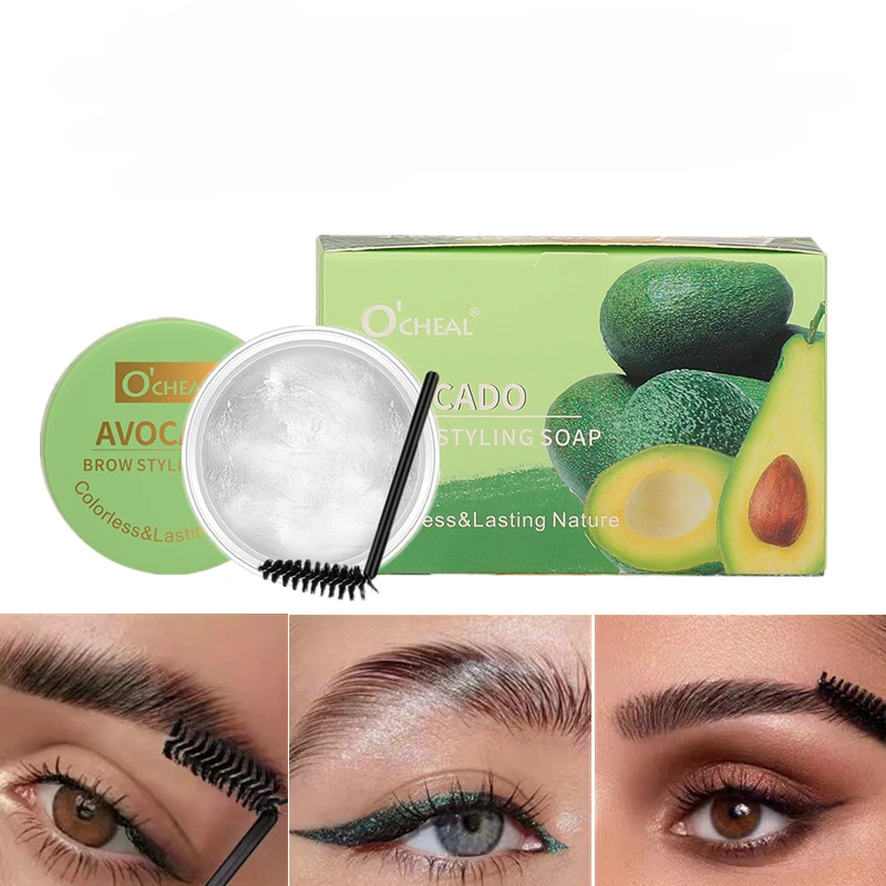 Gel per sopracciglia trasparente sopracciglio tre scolpire lo Styling del sopracciglio Gel naturale duraturo Mascara per sopracciglia selvaggio pacchetto falies