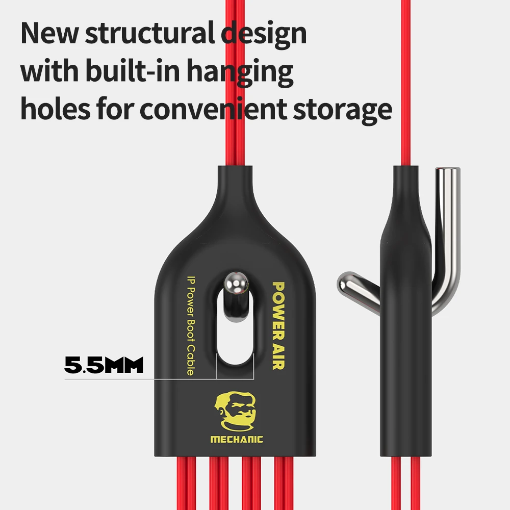 MECHANIC POWER AIR Power Boot Cable Suitable for IPhone 7-16Pro Max Current Test Motherboard Repair Power Supply Boot Cable Tool