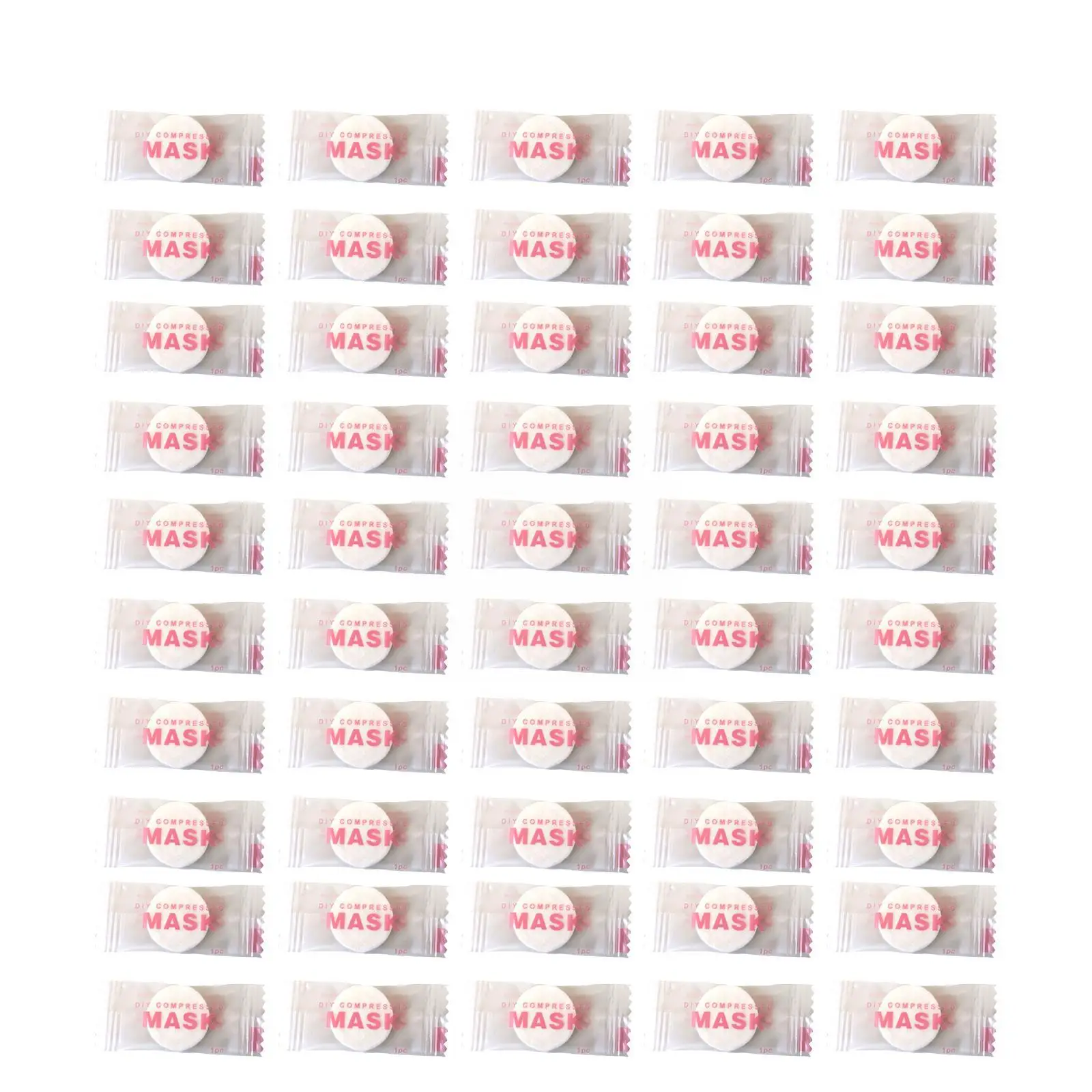 30/50pcs Compressed Face Mask Disposable Facial Skin Facial Paper Mask Tools Care Disposable Skin Care Makeup Tool DIY T1U0