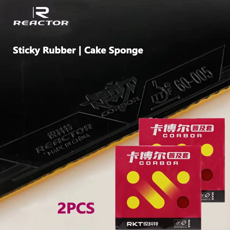 

Накладка для настольного тенниса Reactor Cabol 2PC с губчатой основой, популярная накладка для тренировок по настольному теннису