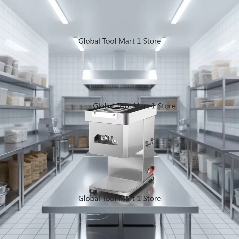 Comme-rcial Autom-atic Beef Peel-er Slicer Multi-Fun-ction Meat Pro-cessing Cut-ting Ma-chine
