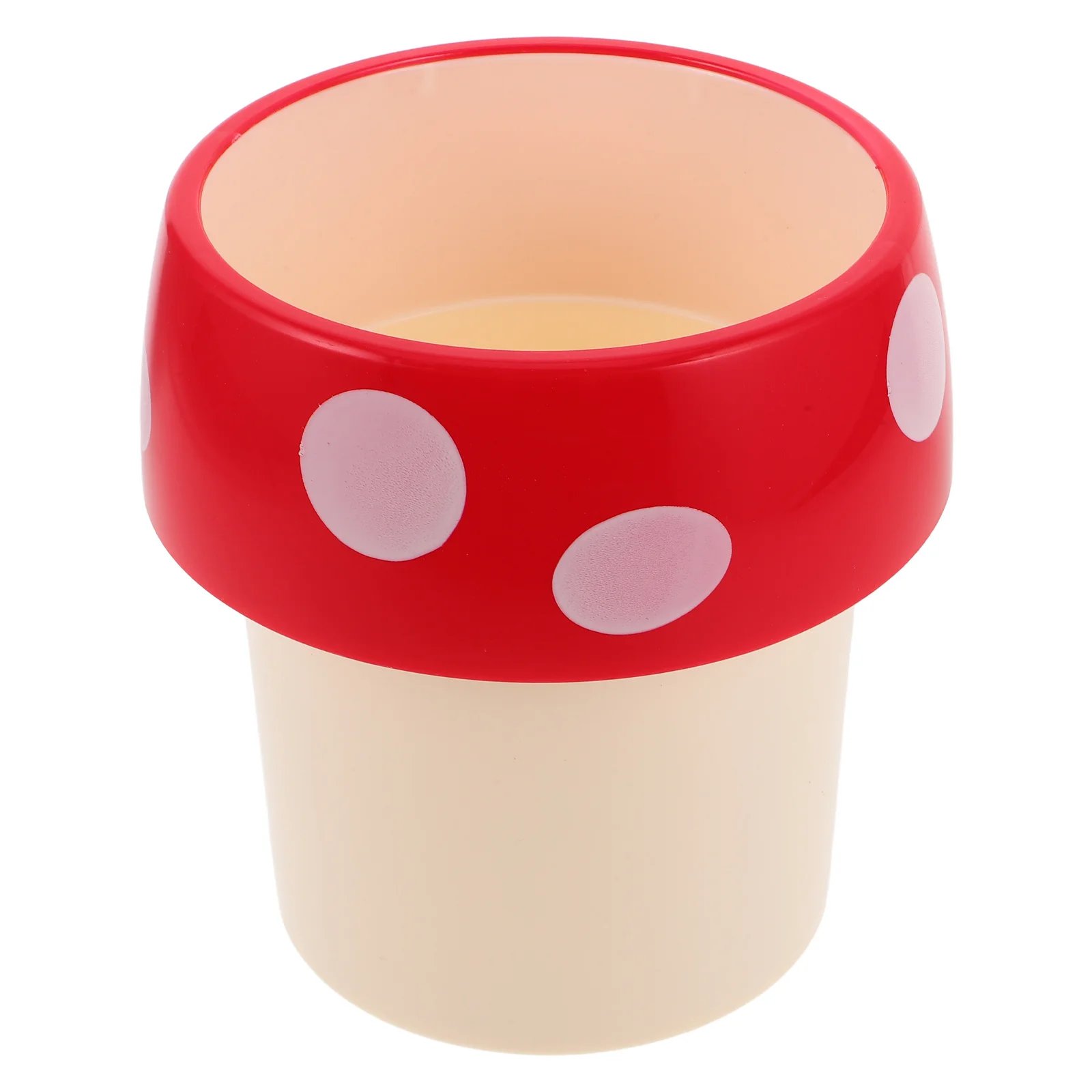 

Mini Desktop Trash Can Mushroom Shaped Garbage Bin for Desk Countertop No Lid Small Waste Bin for Office Room Kids Room Makeup