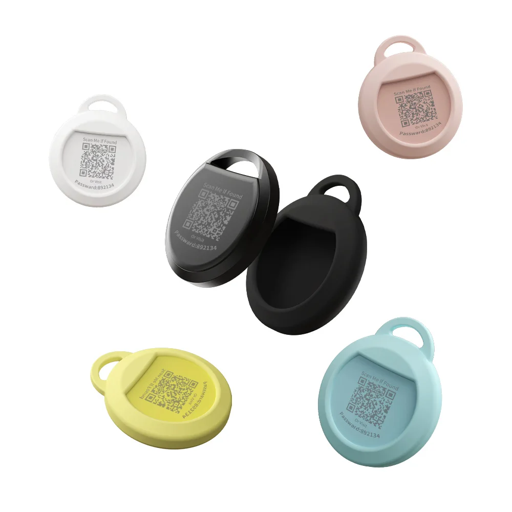 ชุดติดตาม GPS พร้อมระบบ QR Code ป้องกันการกระแทก  สำหรับอุปกรณ์ระบุตำแหน่งอัจฉริยะที่บ้าน รองรับ Google Pixel และ Android