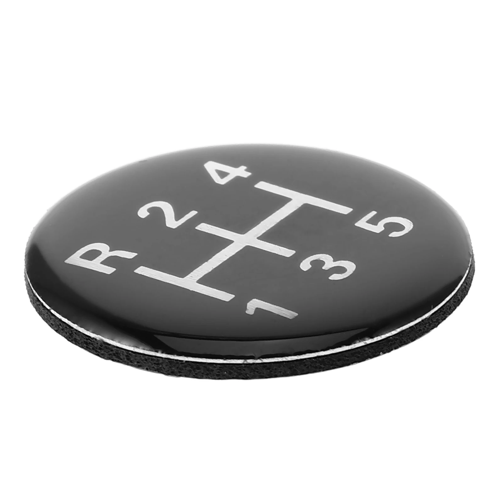 

Gear Shift Sticker Black Manual Transmission Decorative Head Car Decals Accessories Universal Fit Durable Material Easy
