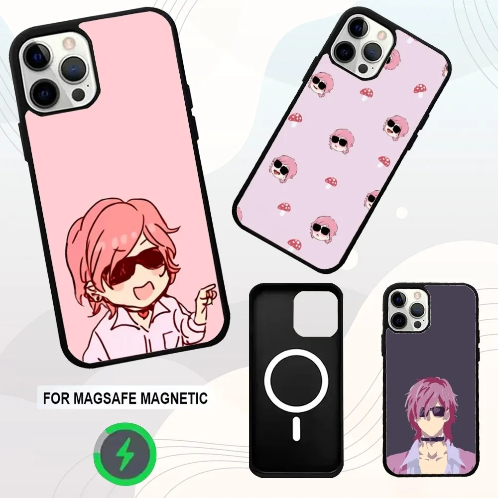 

Ayato Yuri Y-Yarichin Club Phone Case For iPhone 16e,16,15,14,13,12,11,Plus,Pro,Max,Mini Magsafe Magnetic Wireless Charging