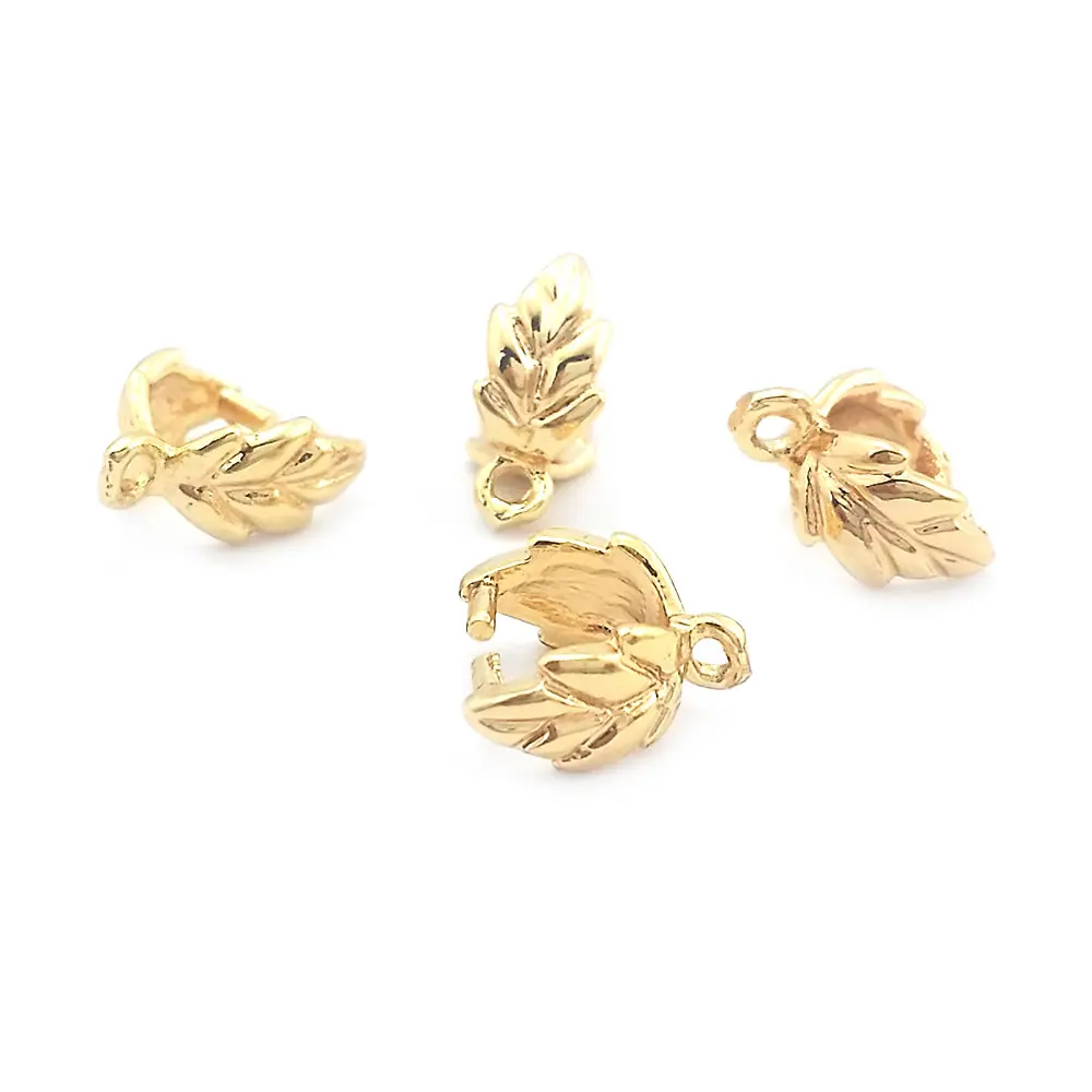 18K Gold Color Charms Connector Pendants Clasps Beads Connector High Quality Jewellery Making Rosediy official-website