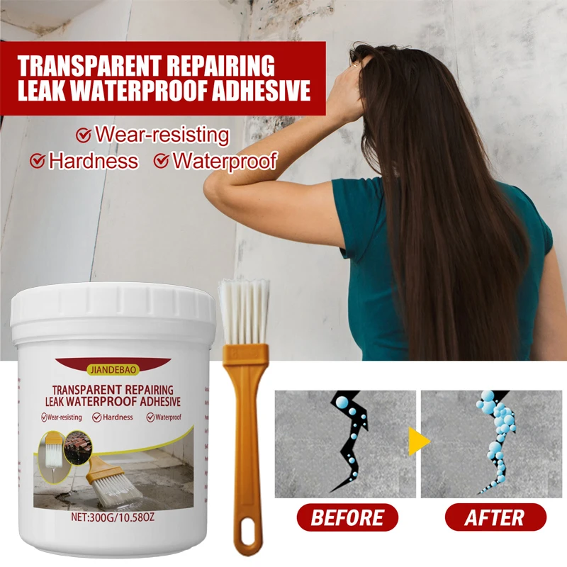 300g invisible Waterproof agent - Leak-Proof for Kitchen & Bathroom Gaps